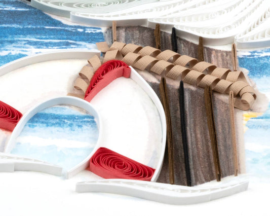 Seagull Everyday Quilled Greeting Card