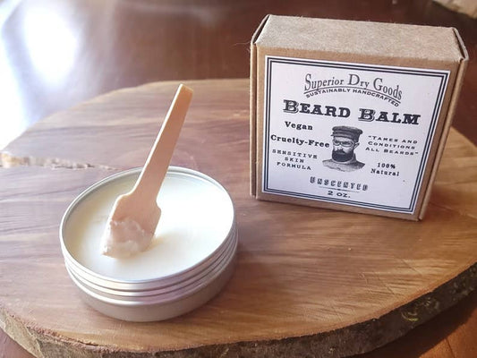 Vegan Unscented Beard Balm | All Natural