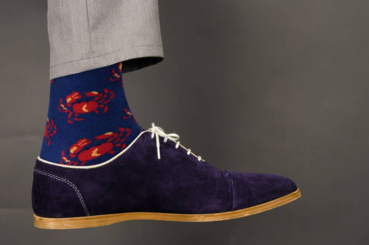 Sick socks - Crab - Seafood Food Service Dress Casual Socks