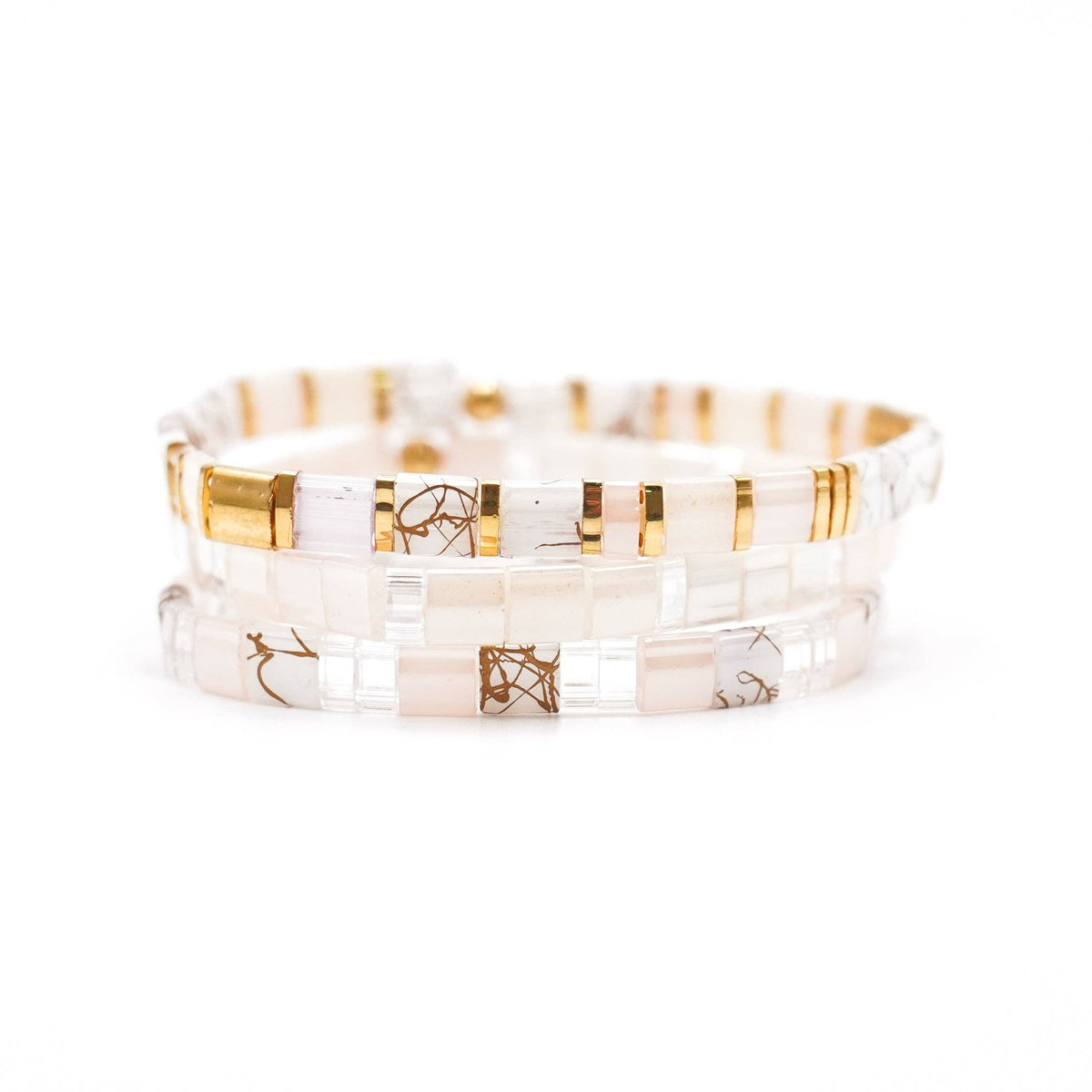 Whisper - Tila Bead Bracelet Single