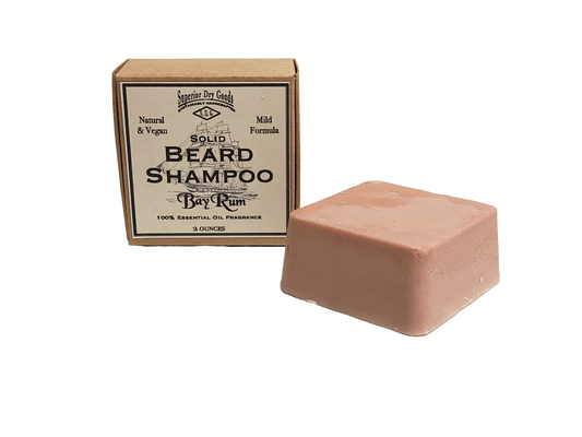  Solid Beard Shampoo | Natural | Bay Rum Scent