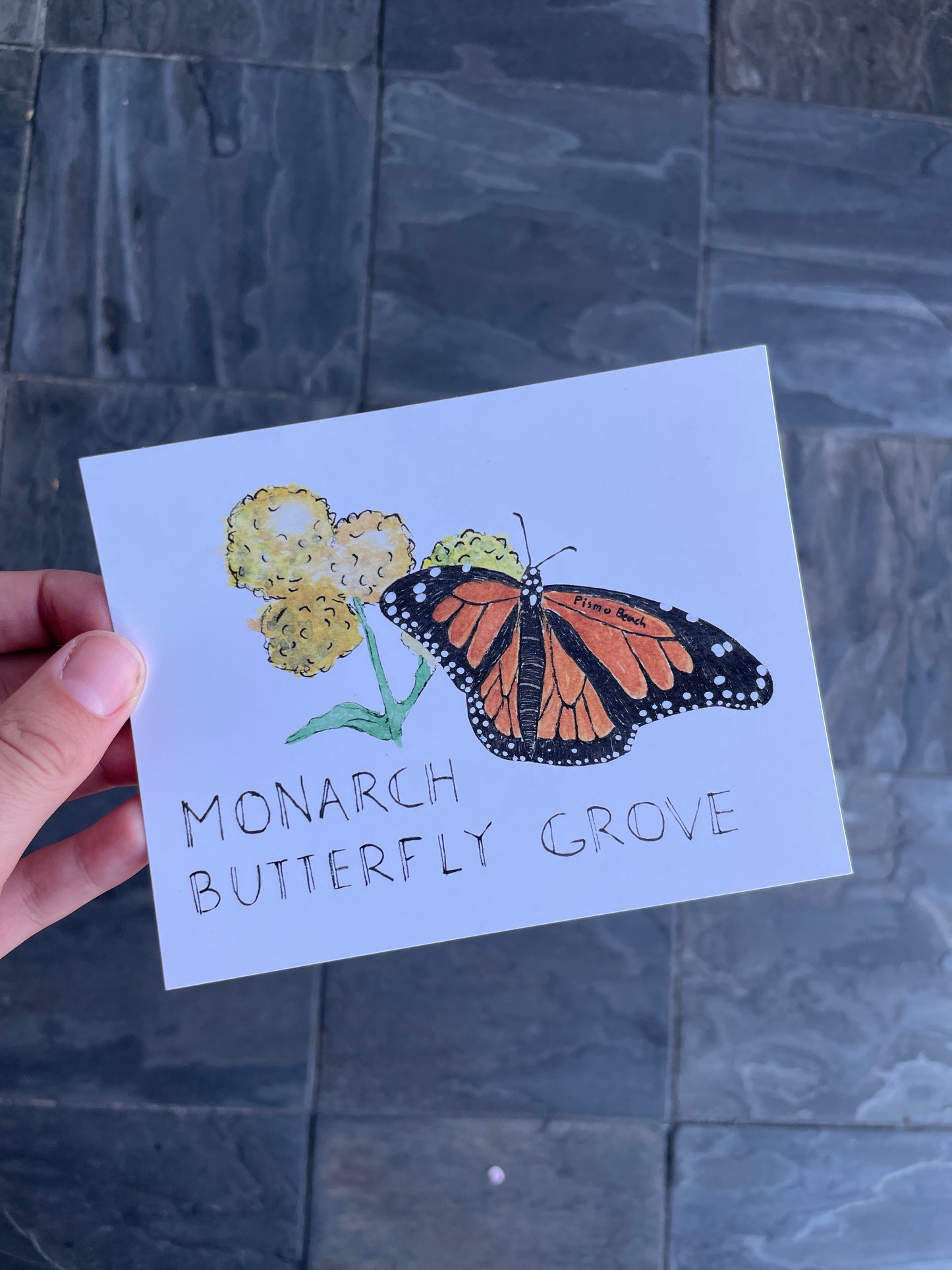 Postcard Watercolor Print - Local Artist