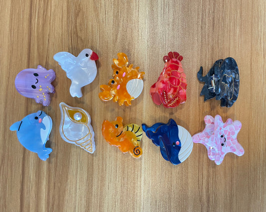 Mini Hair Clips Assorted Mix and Match