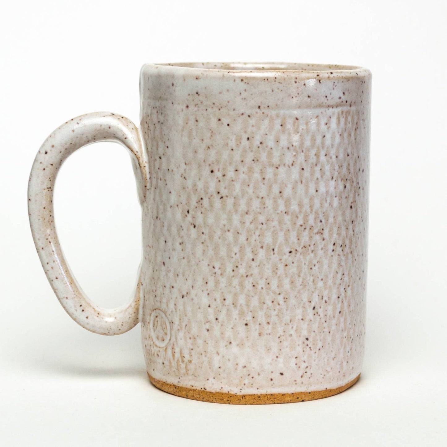 Brown Horse Design Handmade, in Ohio, Ceramic 14oz White Mug