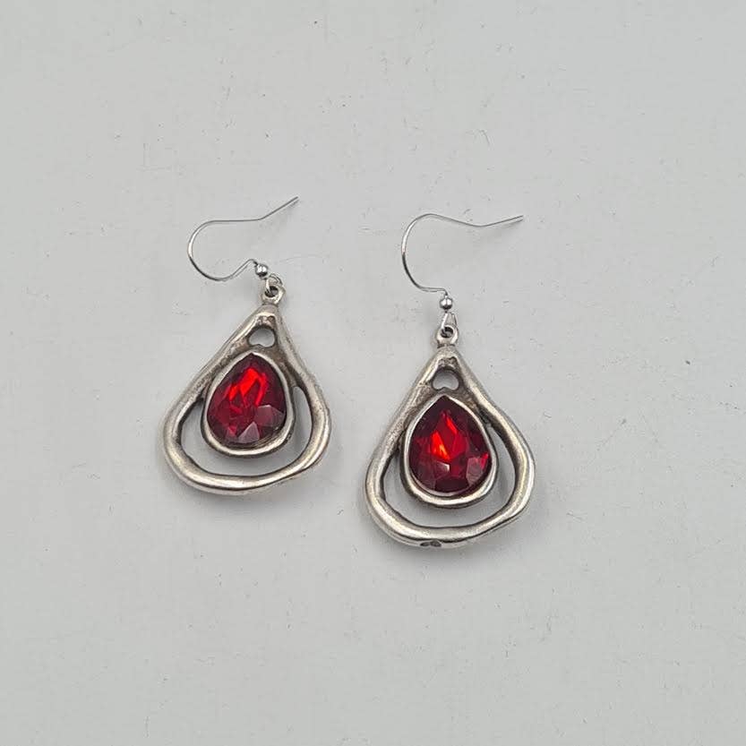 Earrings Gold Celestial Drop