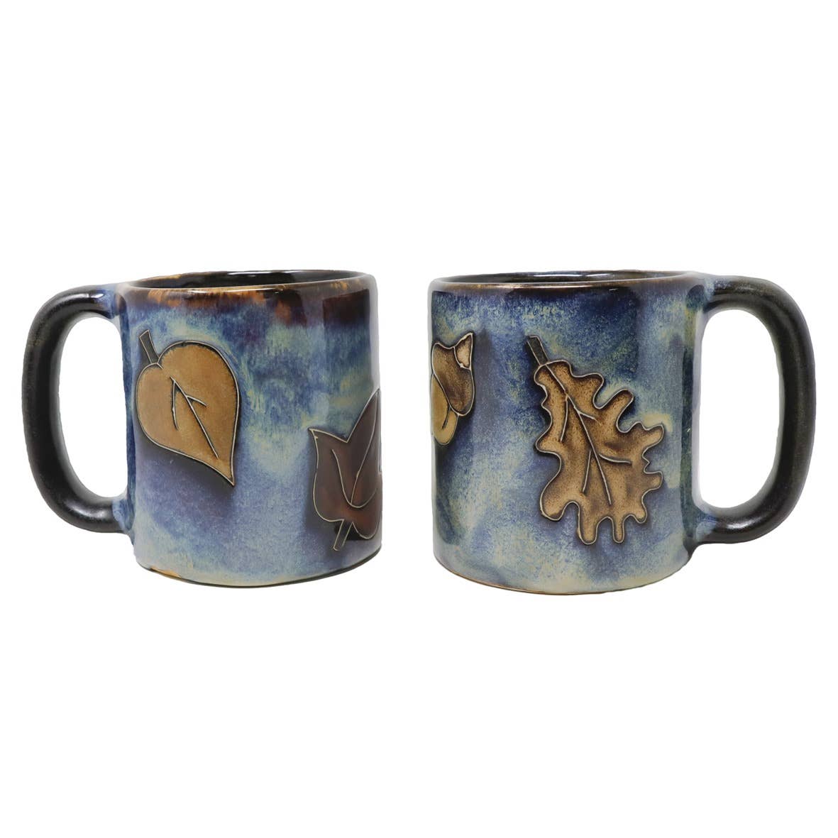Mara Stoneware Leaves Mug