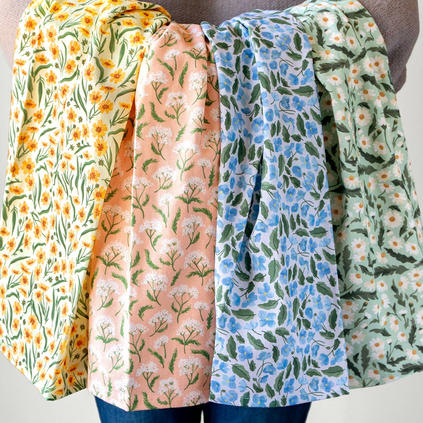 Roadside Blooms Floral Kitchen Towel Set