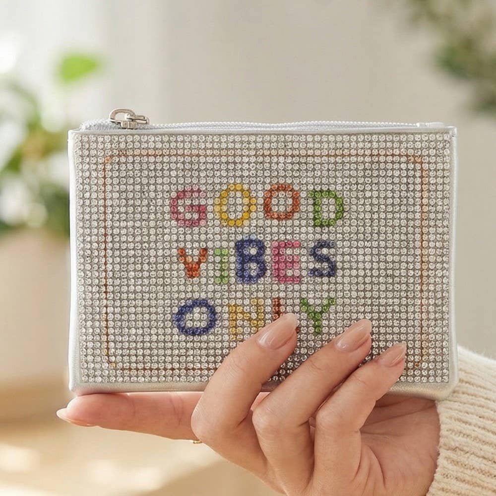 Good Vibes Only Pave Coin Purse