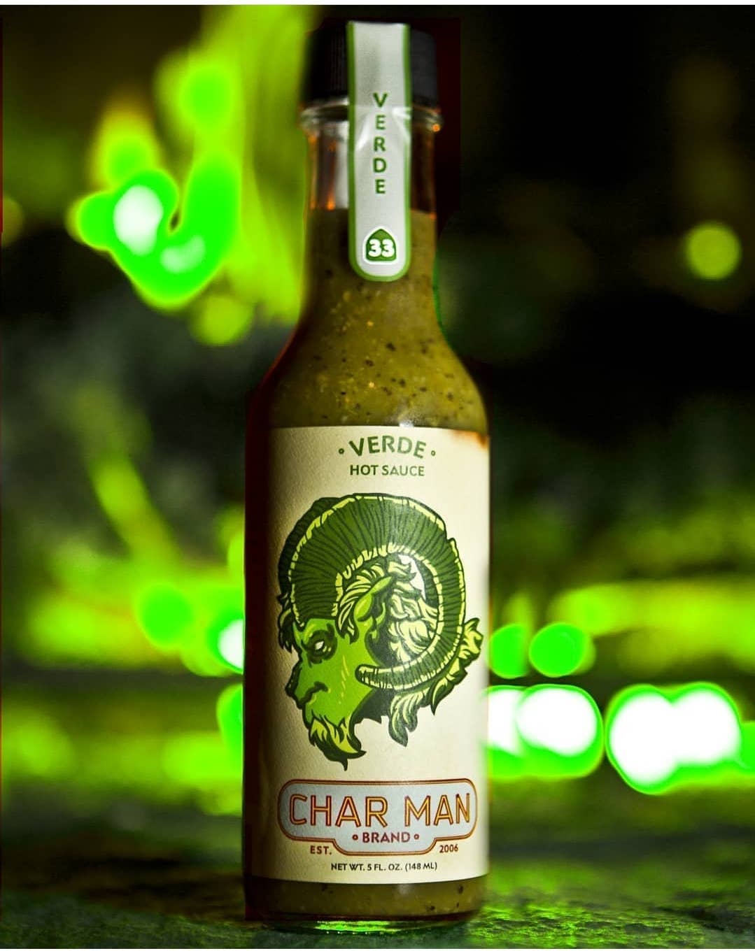 Char Man Verde - Central Coast Small Batch Hot Sauce
