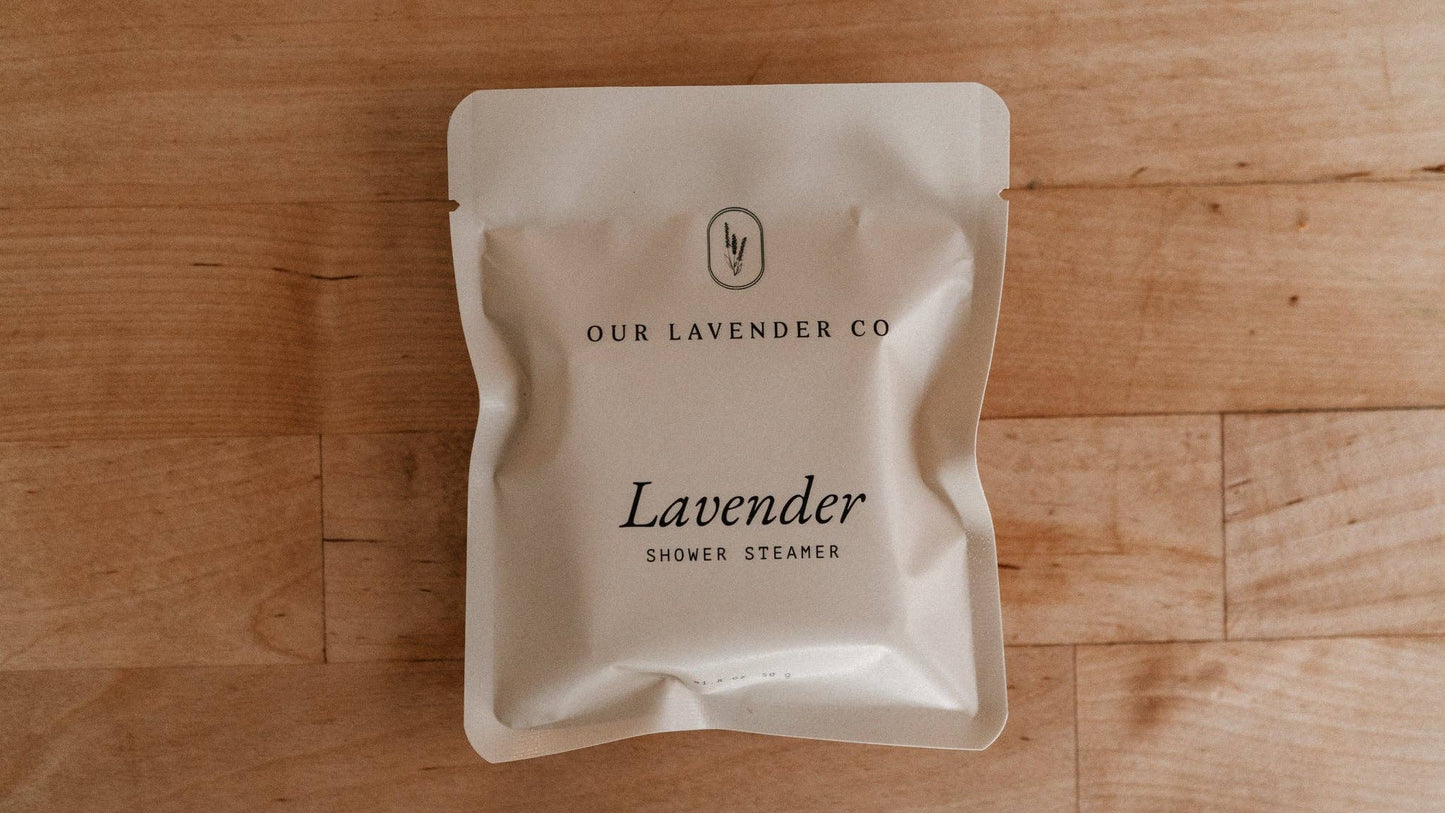 Lavender & Lavender Eucalyptus Shower Melt