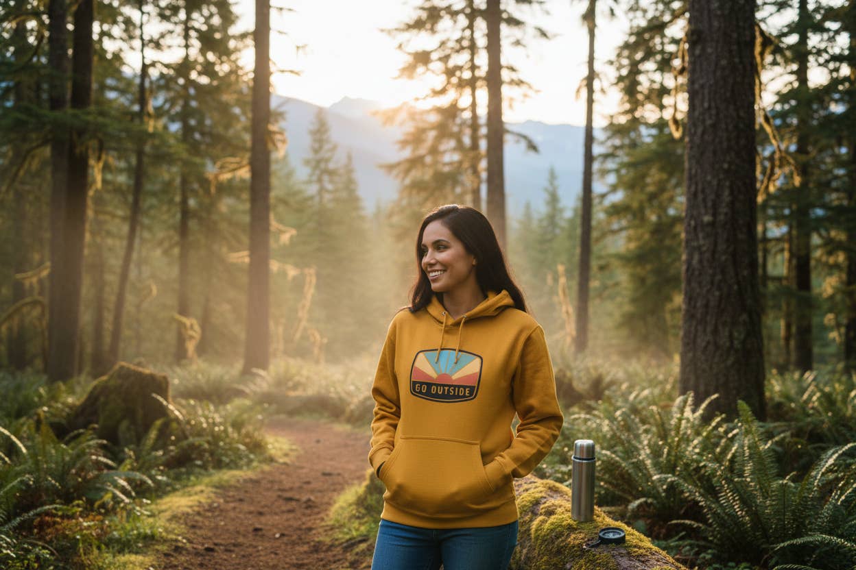 Pismo Beach Sunburst Premier Hoodie