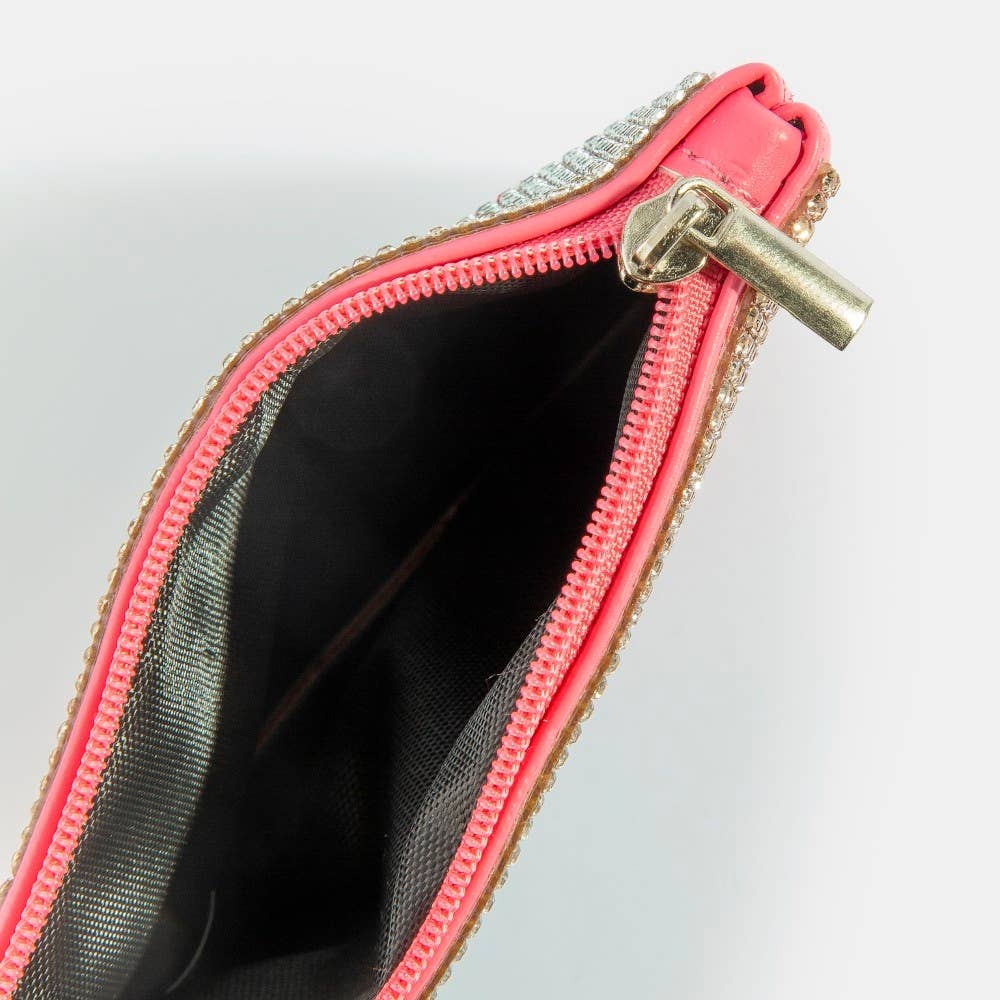 Dog Mom Pave Coin Purse