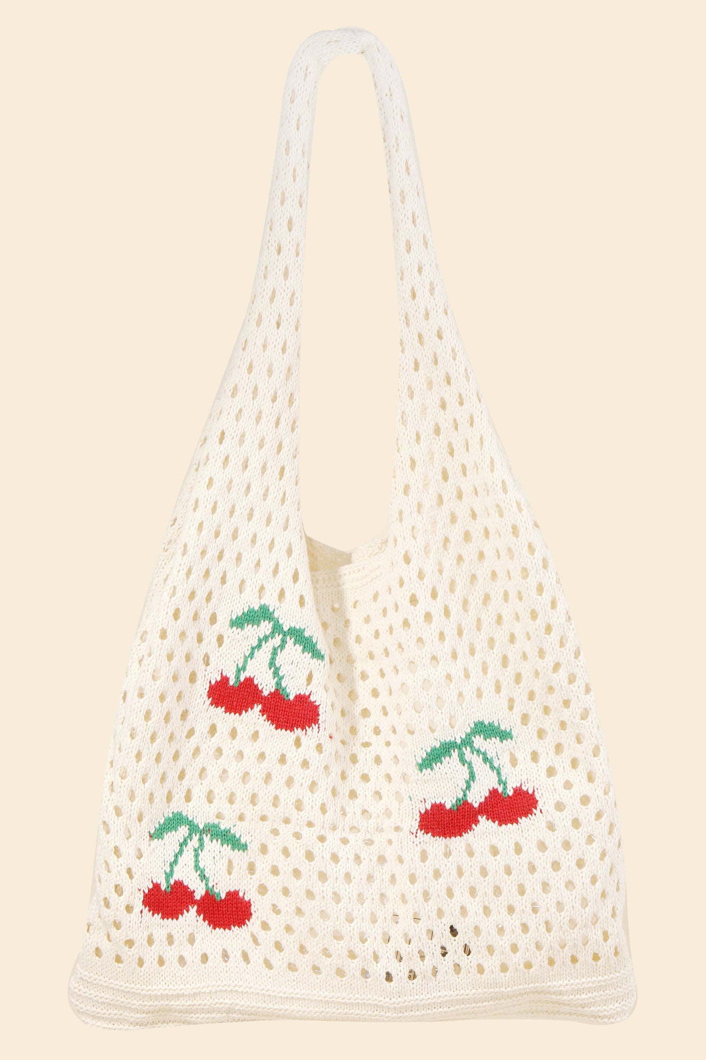 Crochet Cherry Bag