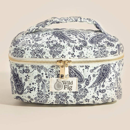 Paisley Pattern Makeup Case Cosmetic Bag