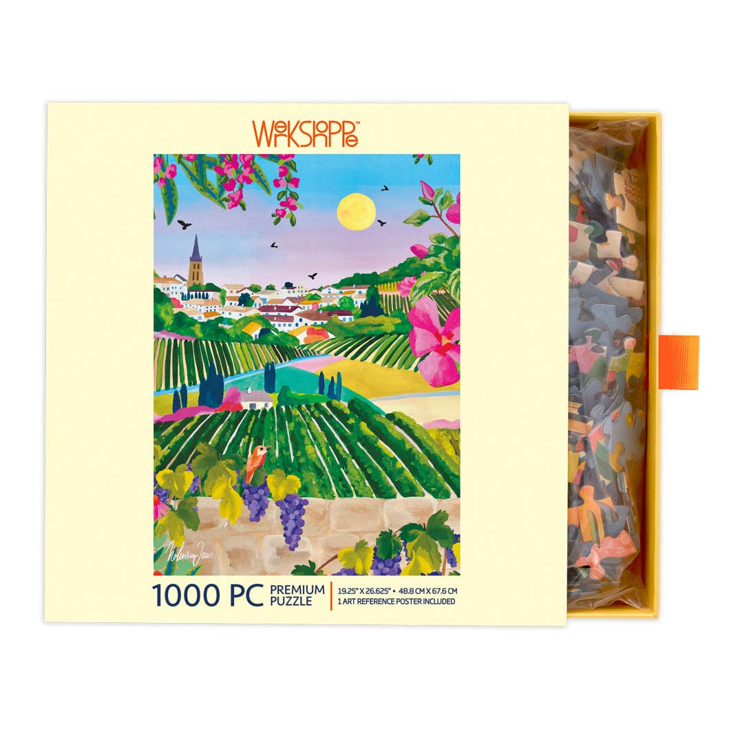 Village Vineyard 1000 Piece Puzzle, Mother's Day Gift