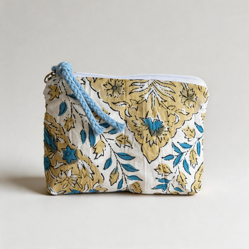 Boho Makeup Bag - Functional Cotton