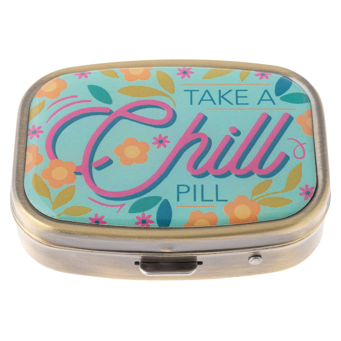 Small Metal Pill Case pillbox