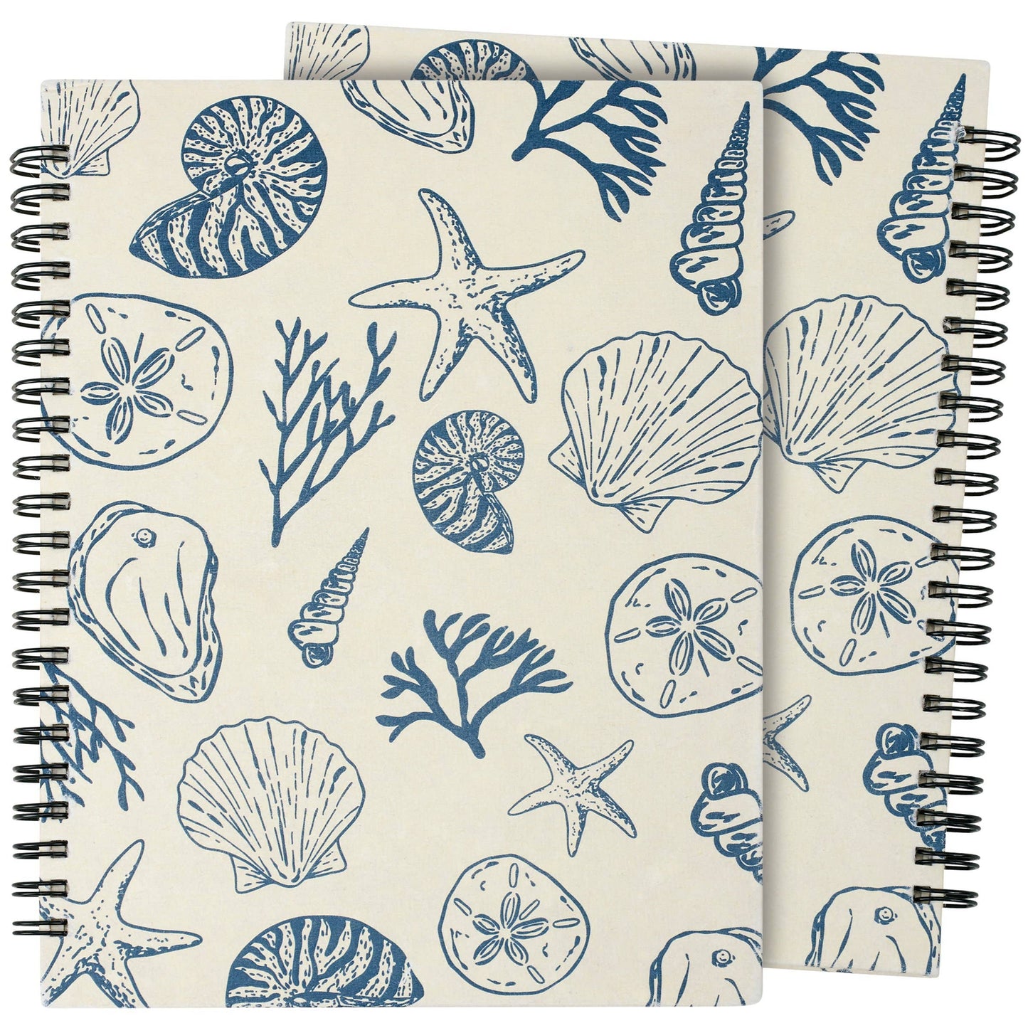 Seashells Spiral Notebook