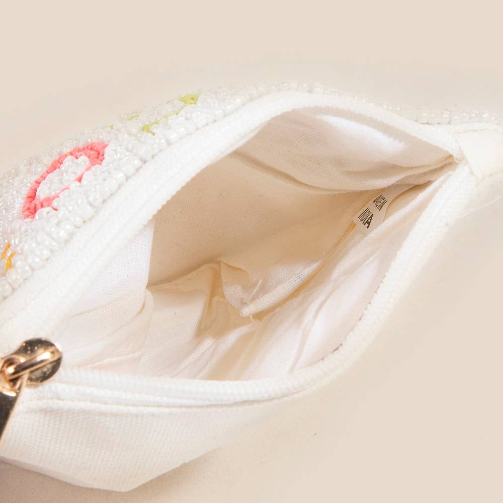 Beaded Tacos And Tequila Coin Purse