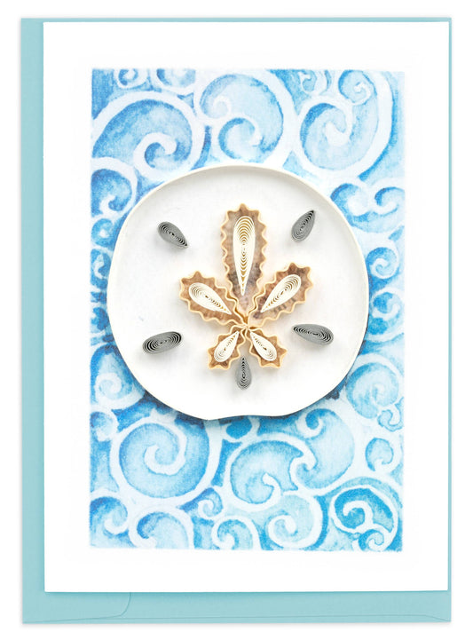 Sand Dollar Gift Enclosure Mini Card