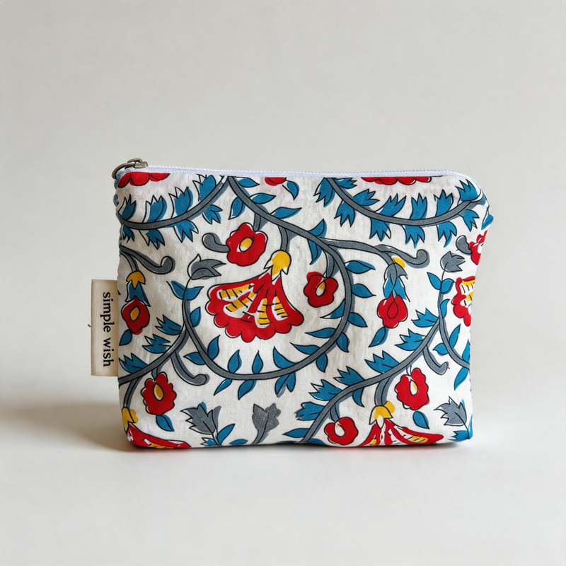 Boho Makeup Bag - Functional Cotton