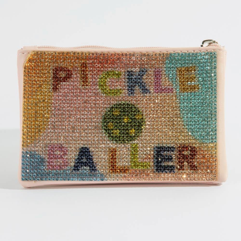Pickle Baller Pave Coin Purse