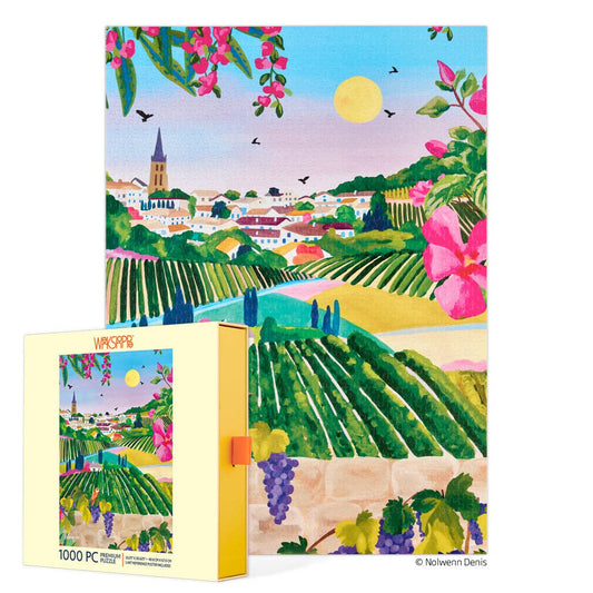 Village Vineyard 1000 Piece Puzzle, Mother's Day Gift