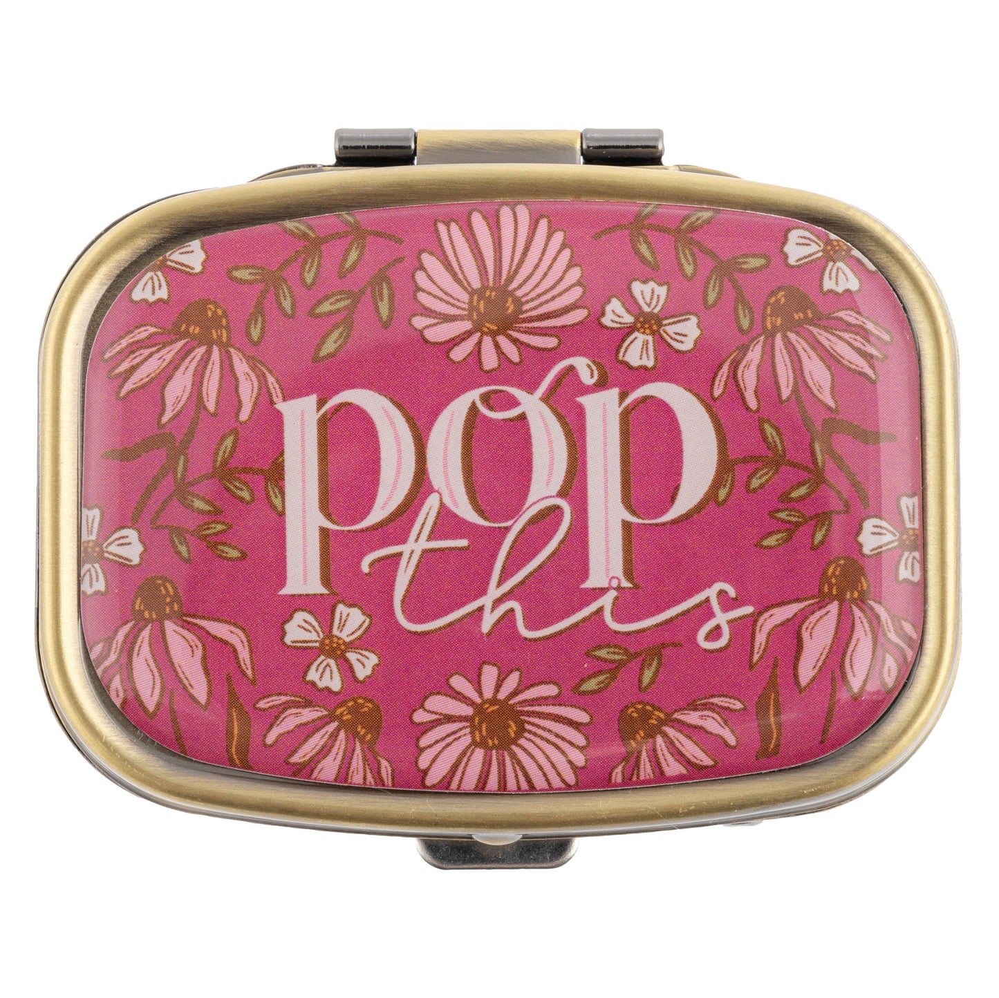 Small Metal Pill Case pillbox