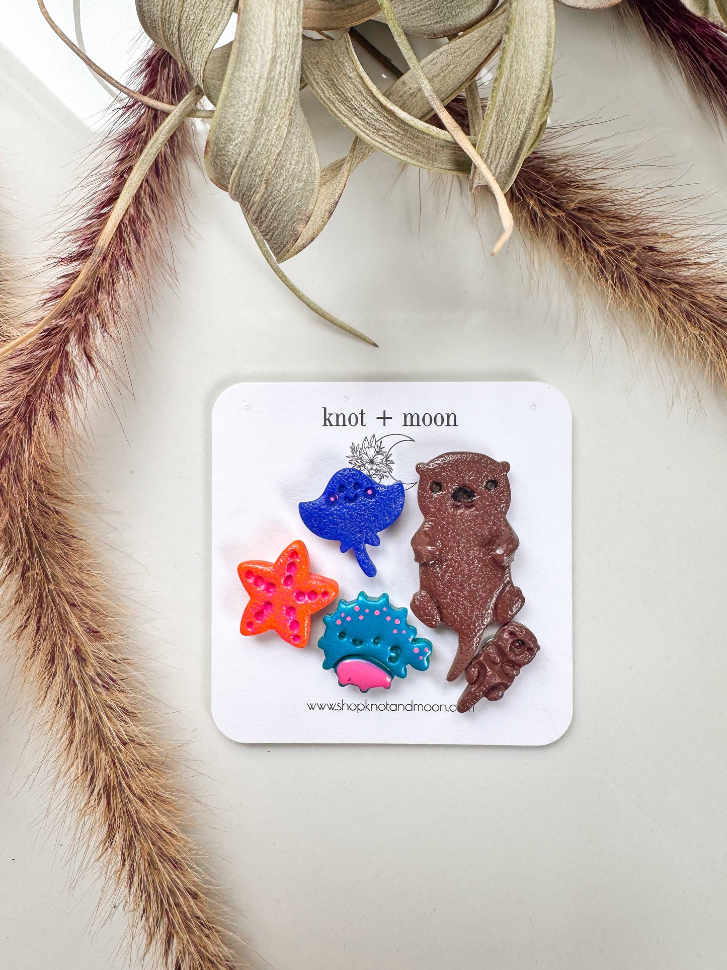 Magnet Set | Sea Otter and Friends