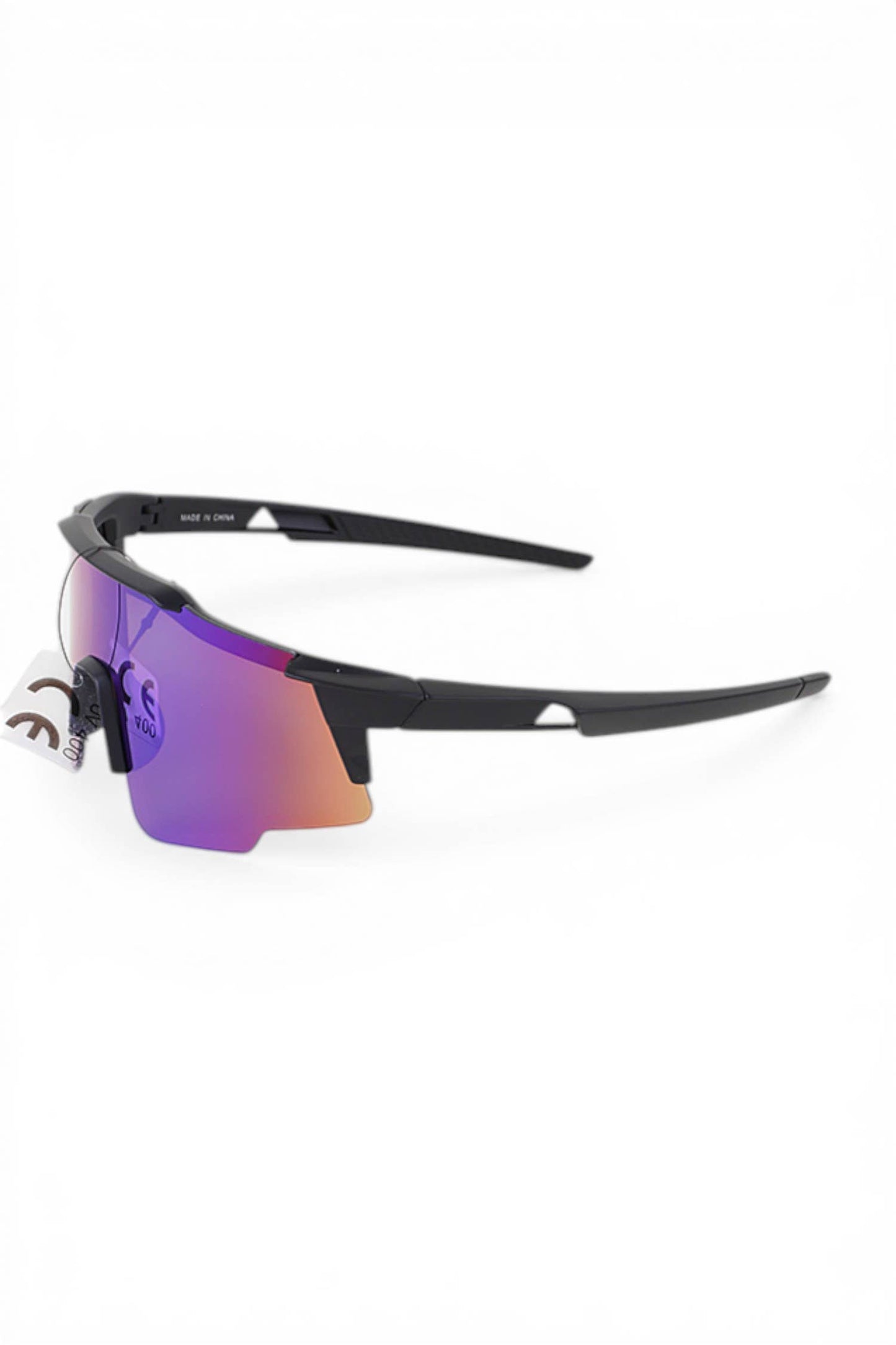 Kids Polycarbonate Curved Shield Sunglasses