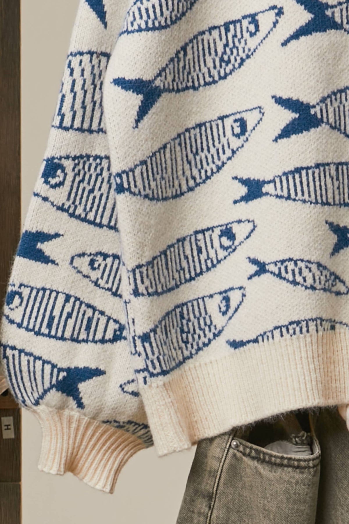Sardine Story Knit Sweater