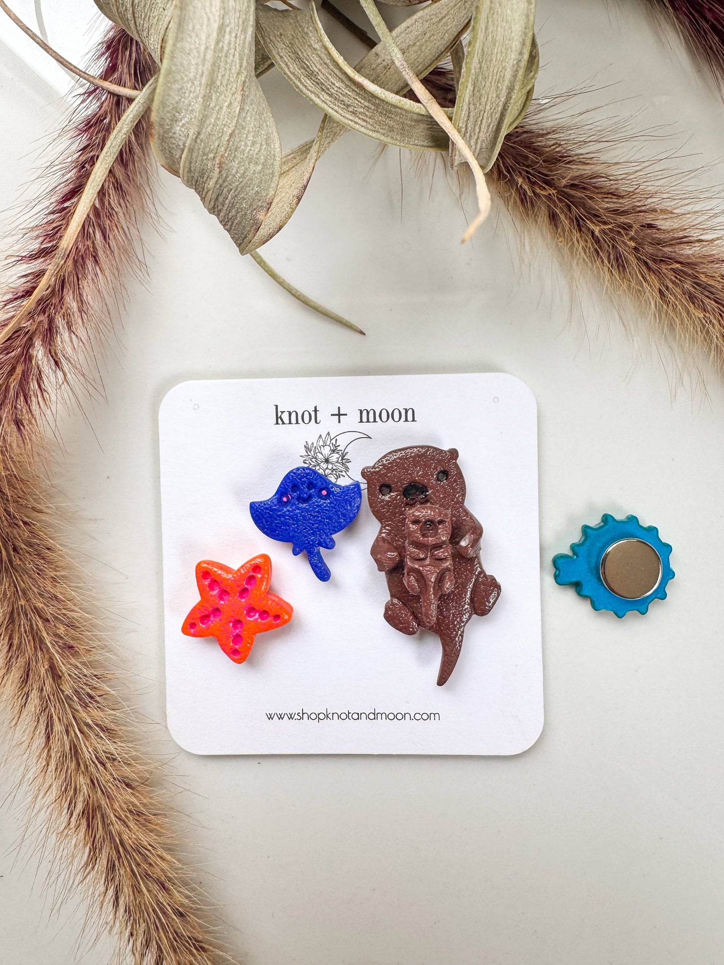 Magnet Set | Sea Otter and Friends