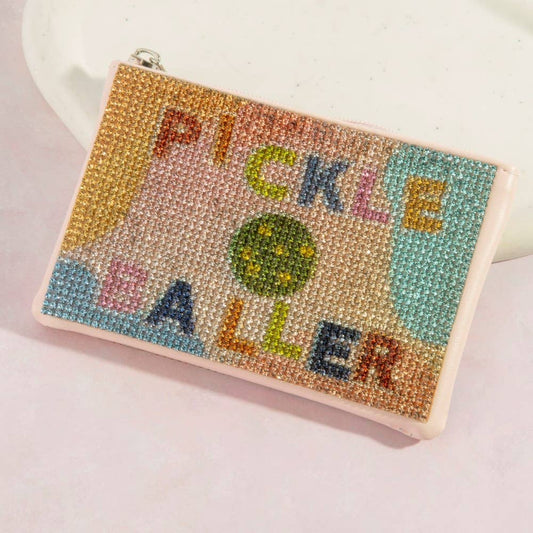 Pickle Baller Pave Coin Purse