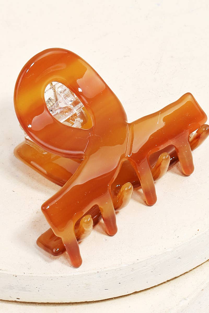 Assorted Four Piece Jaw Hair Clip Set