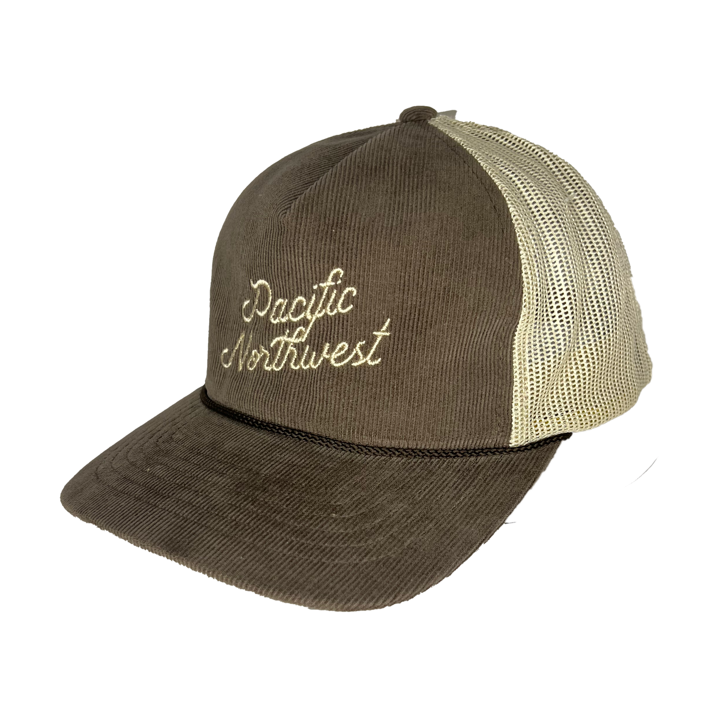 Pismo Beach Embroidered Hat Corduroy