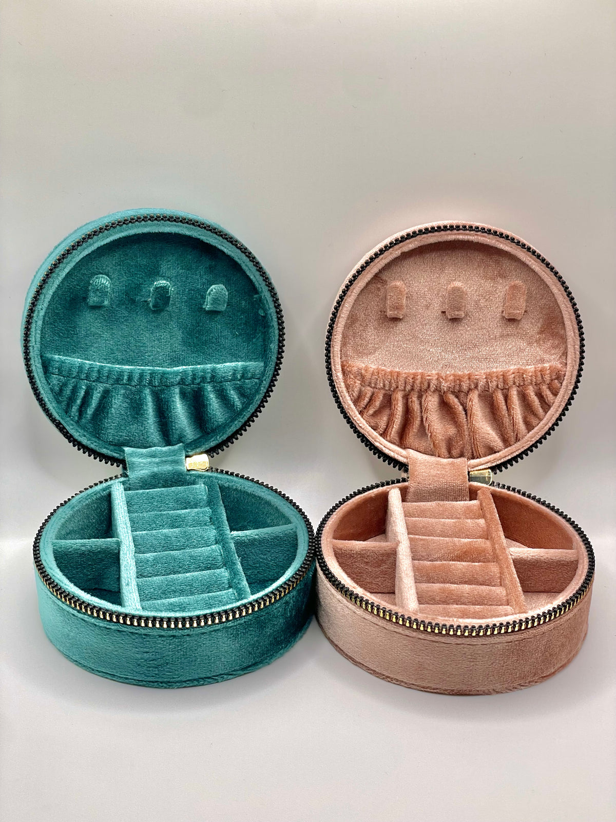 Round Jewelry Case Velvet | Variety