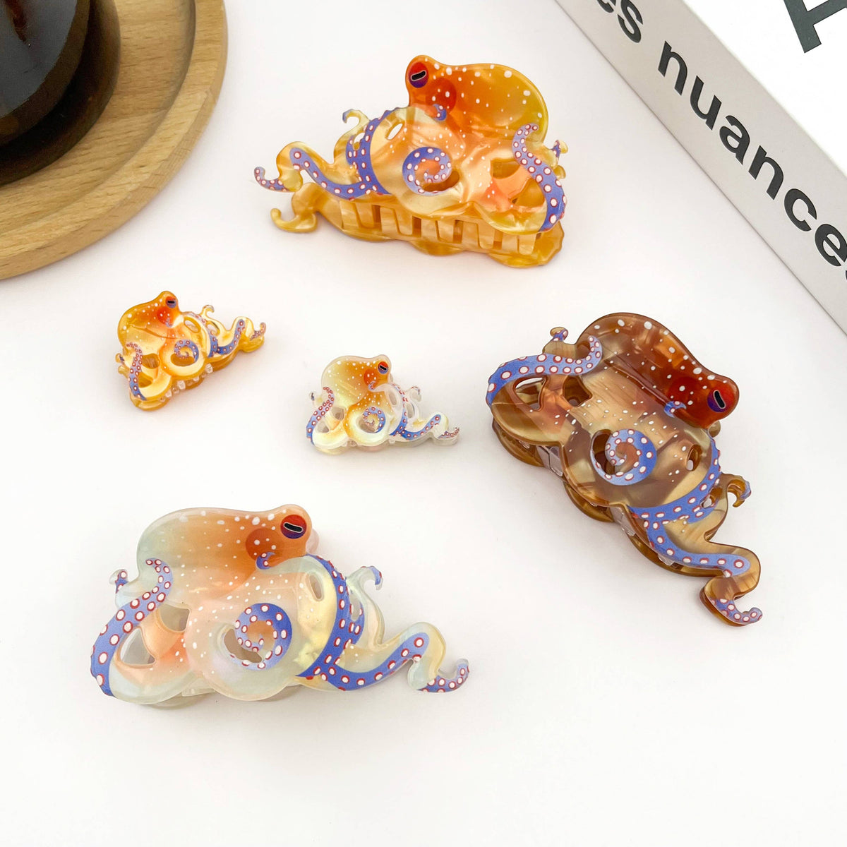 hair Claw Clip - OCTOPUS
