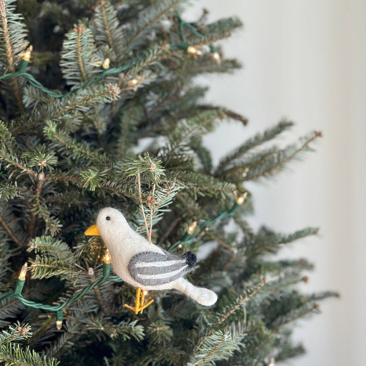 Seagull Felt Ornament