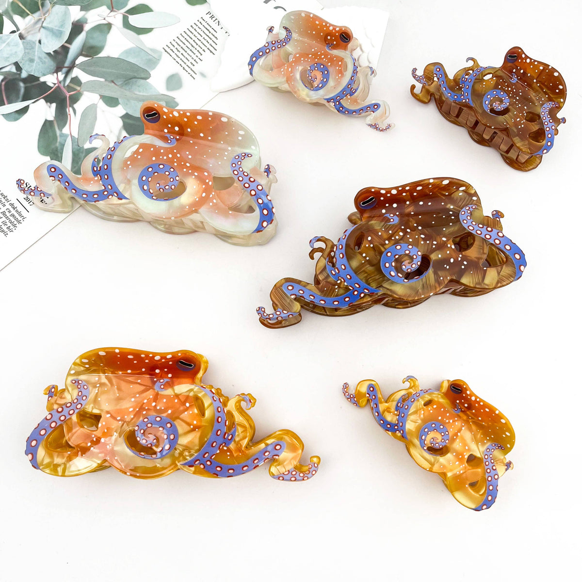 hair Claw Clip - OCTOPUS