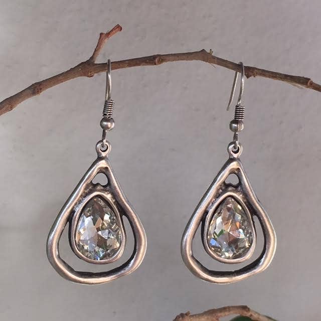 Earrings Gold Celestial Drop