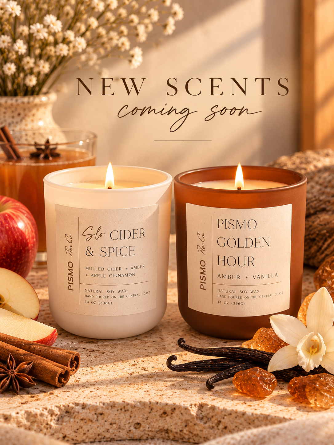 Pismo Pier Co. Candles - Fall Collection