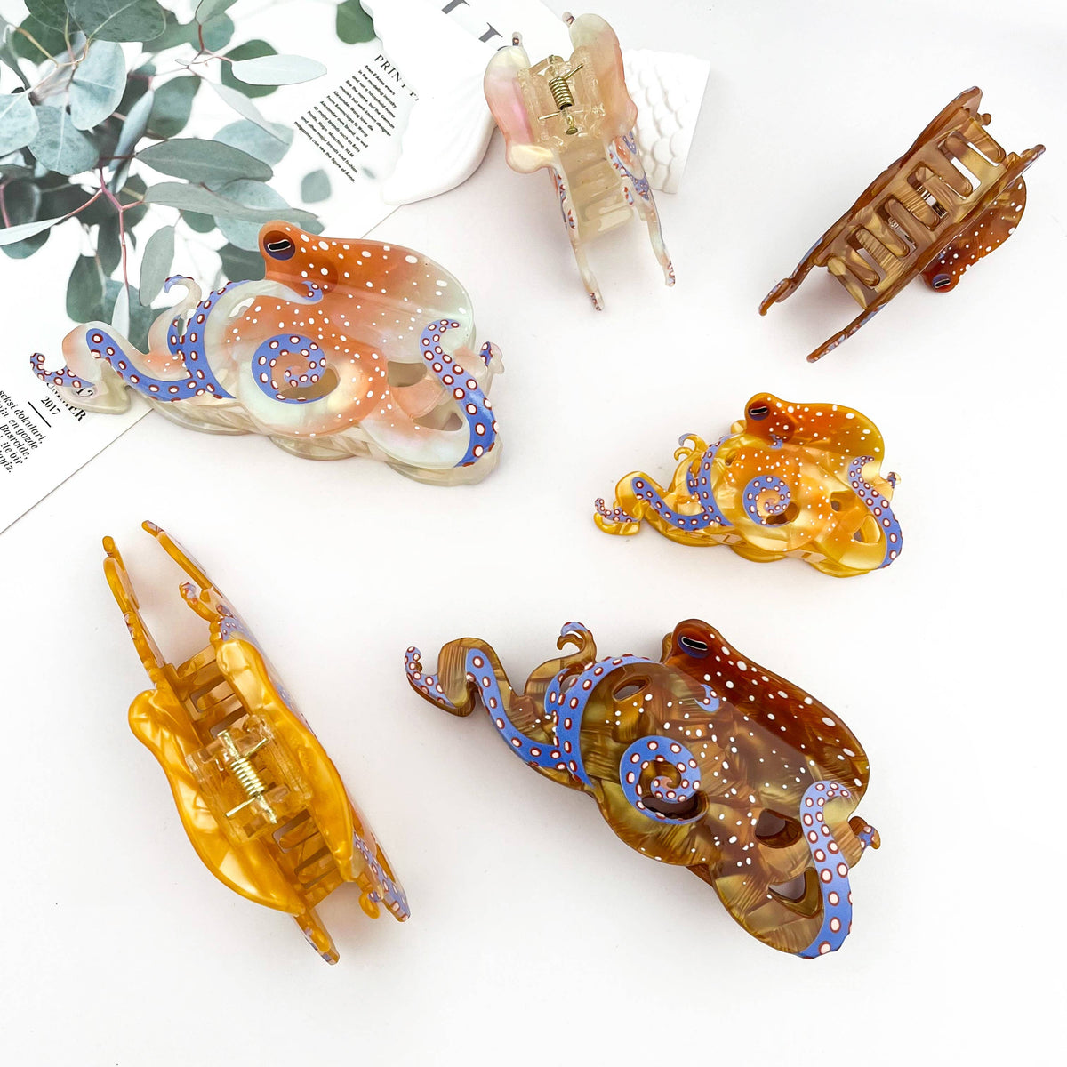 hair Claw Clip - OCTOPUS