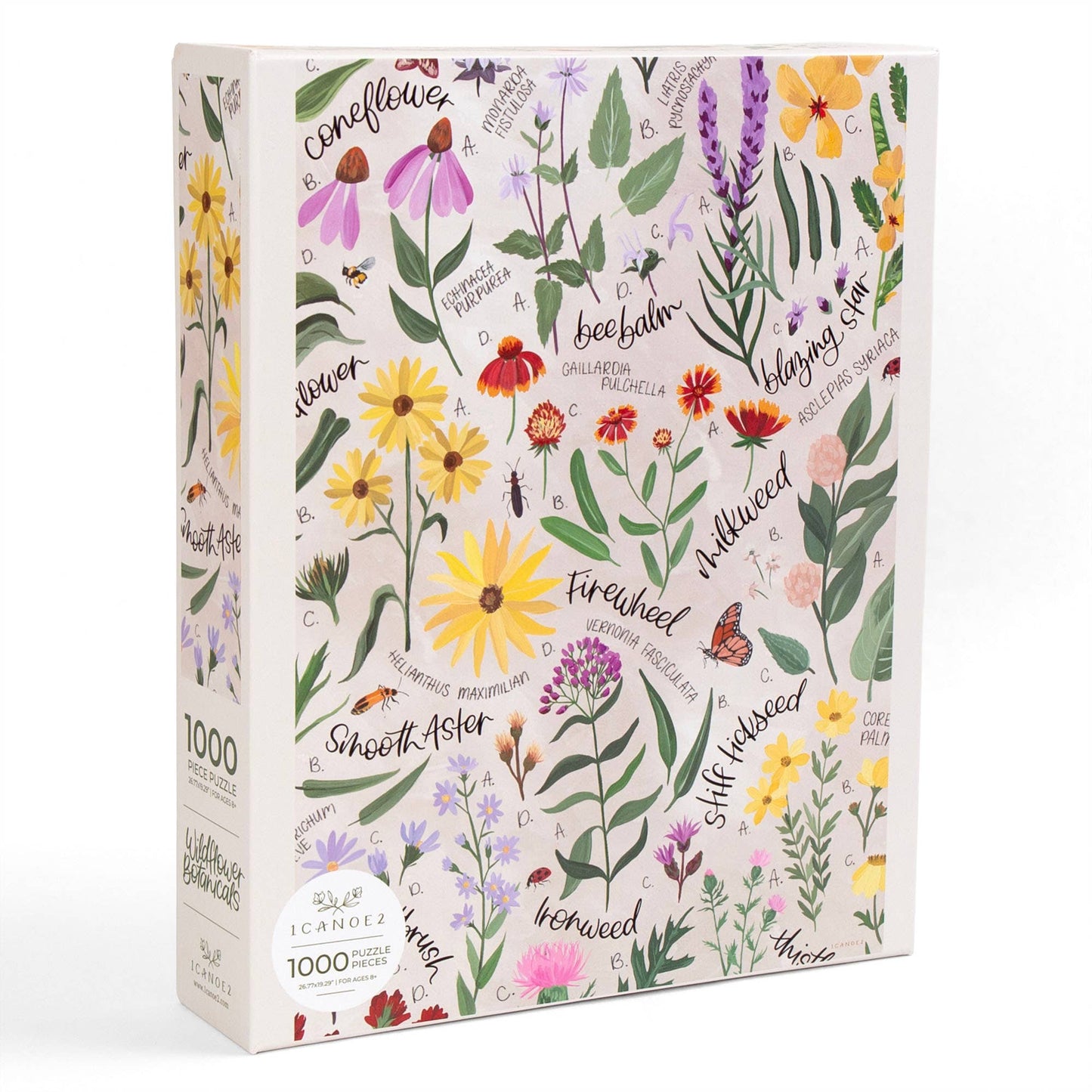 Wildflower Botanicals - 1,000 Piece Jigsaw Puzzle