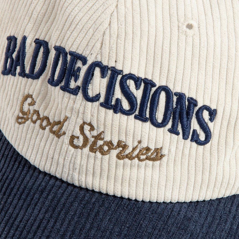Bad Decisions Good Stories Cap hat