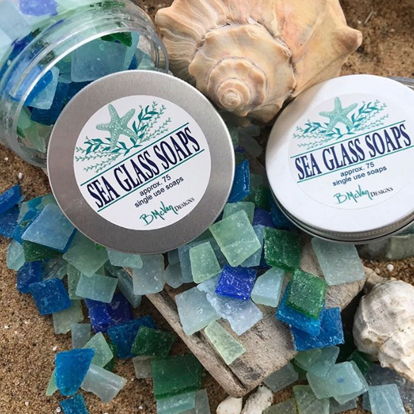 Sea Glass Soap: Large