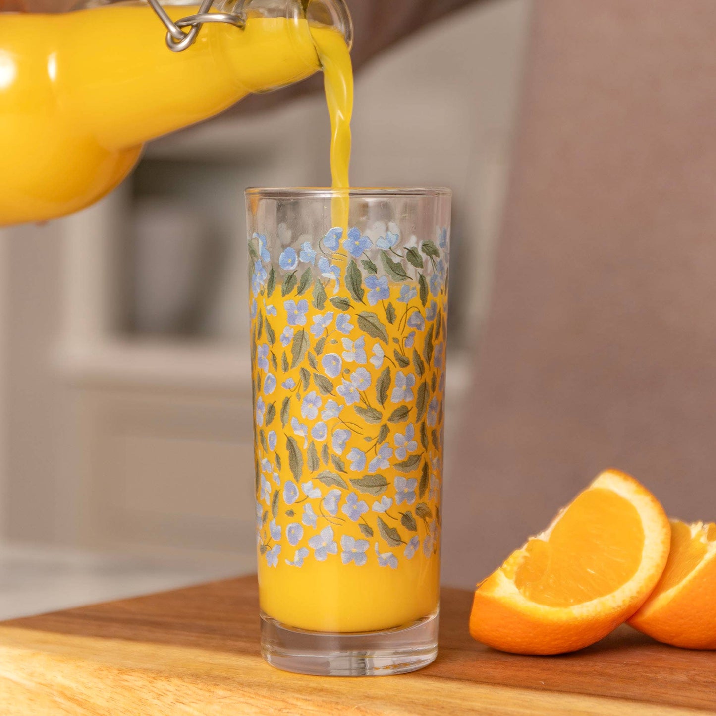 Tall Glass Cup - Assorted