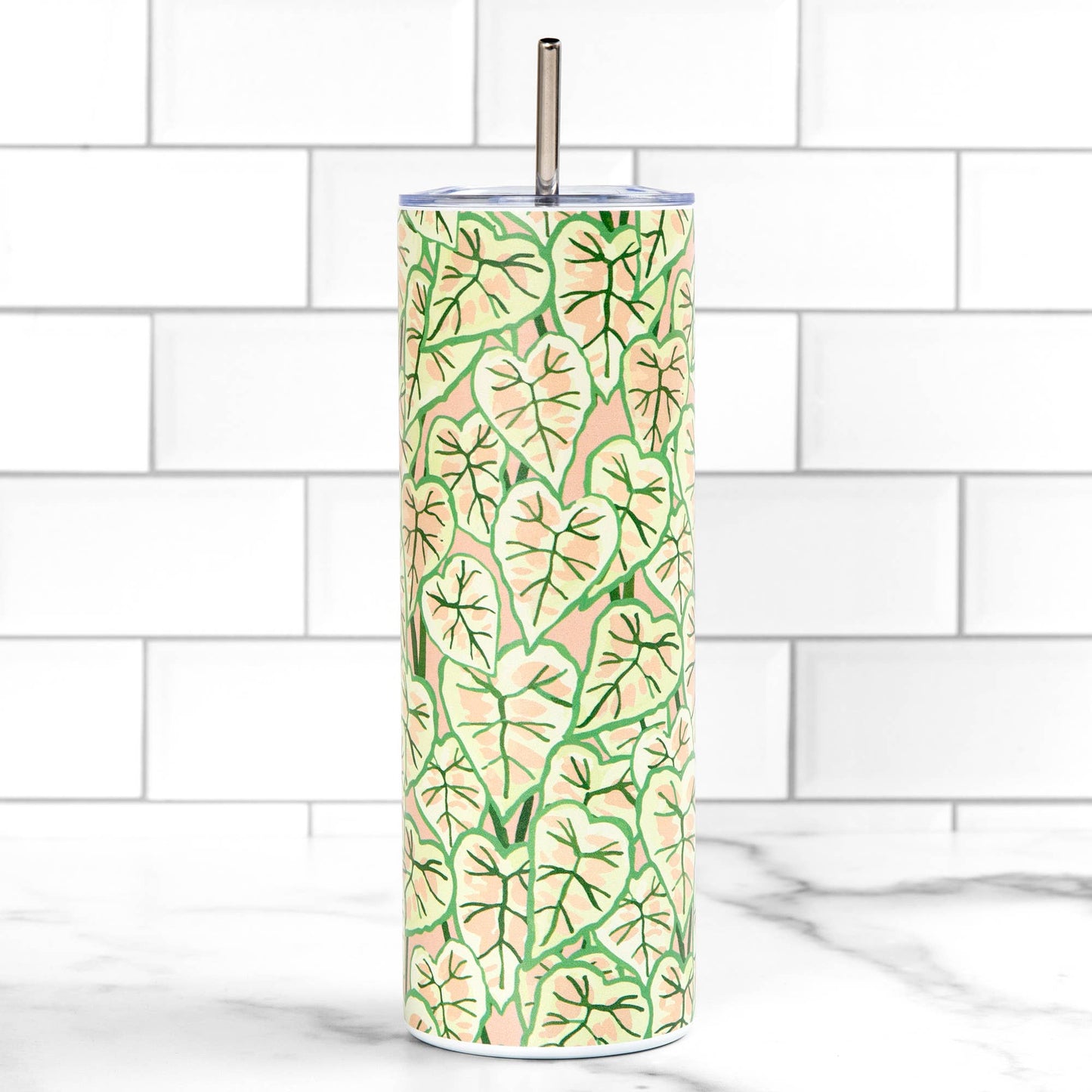 Marie Moir Houseplant 20oz Stainless Steel Skinny Tumbler