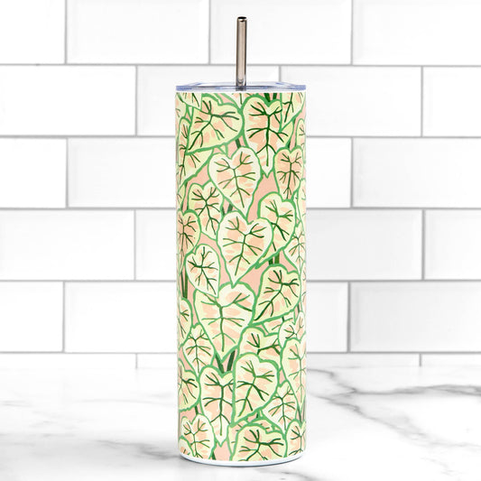 Marie Moir Houseplant 20oz Stainless Steel Skinny Tumbler