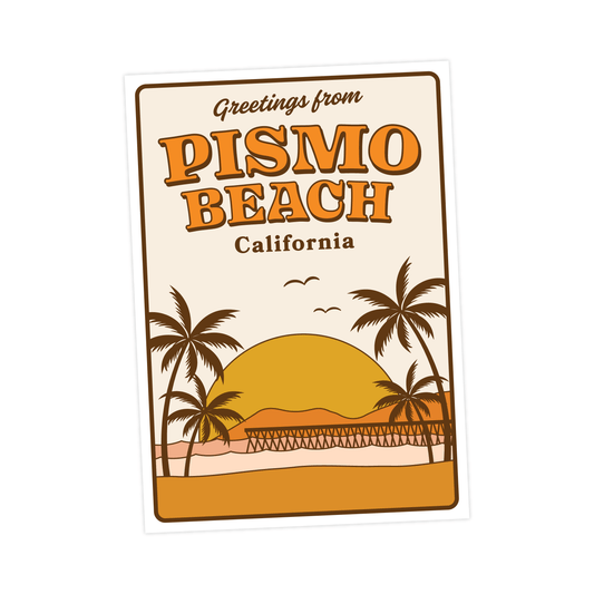 Greetings from Pismo Beach, California Postcard
