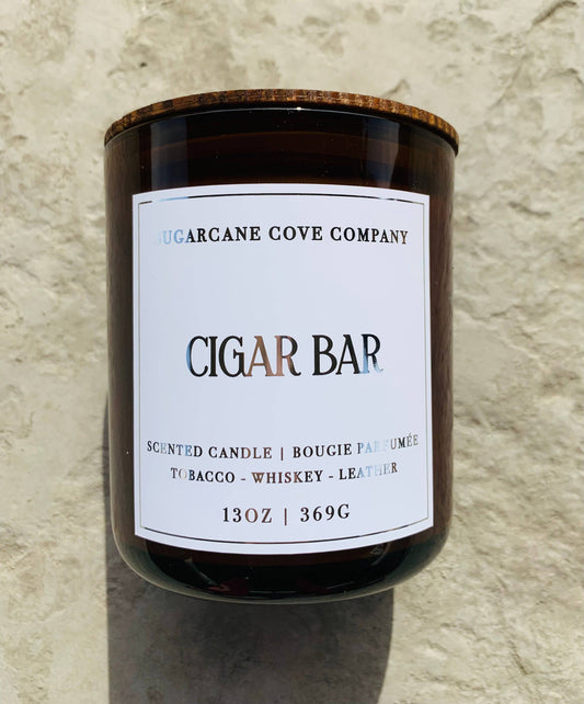 CIGAR BAR | Cinnamon, Whiskey, Leather, Tobacco